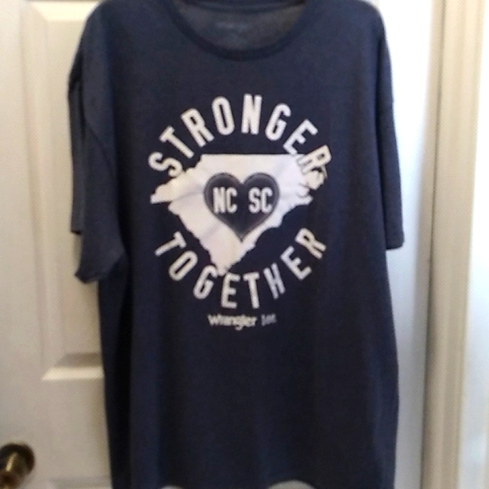 Men's Grey Wrangler Lee Tshirt ( XXL)